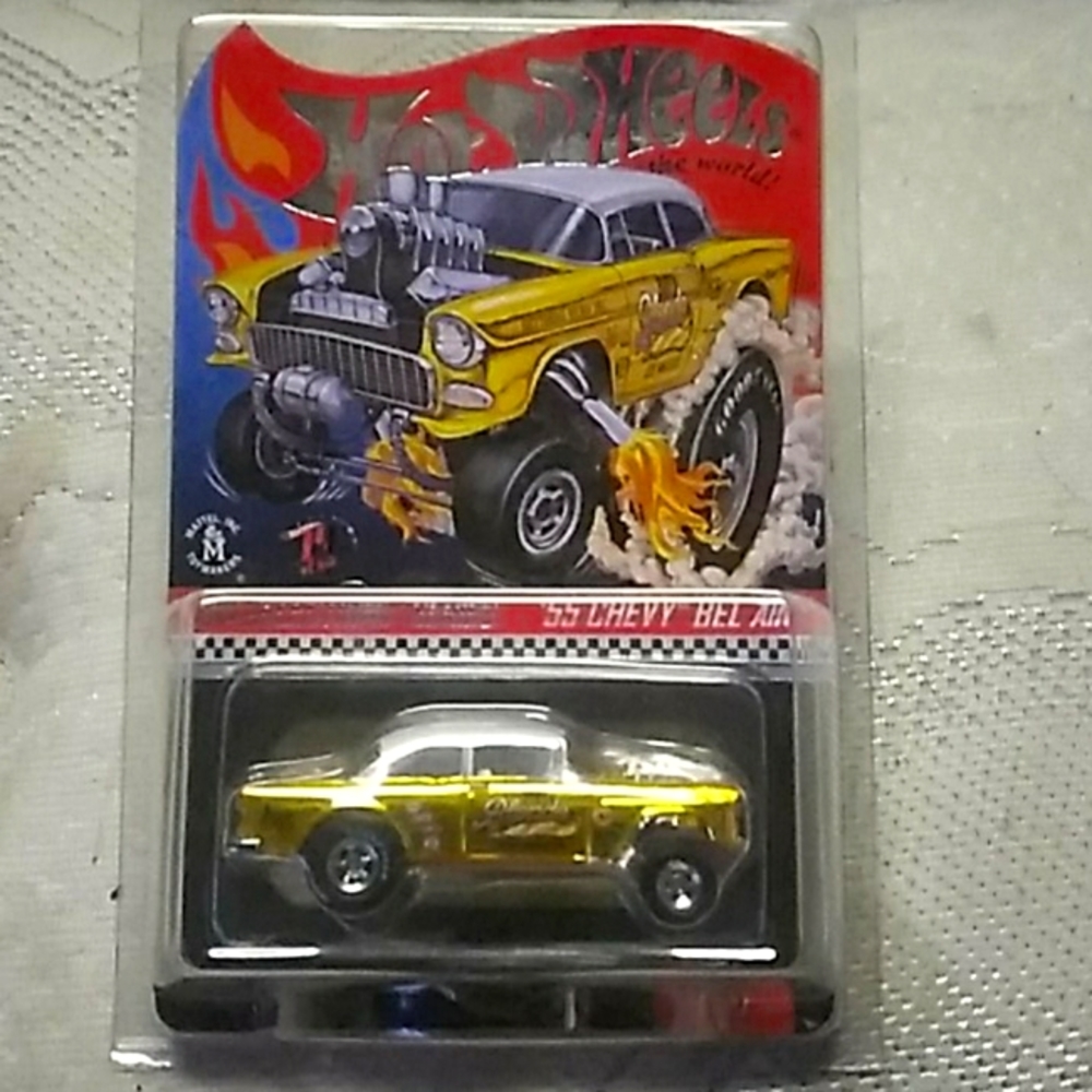 Hot wheels rlc 55 chevy bel air gasser blondie